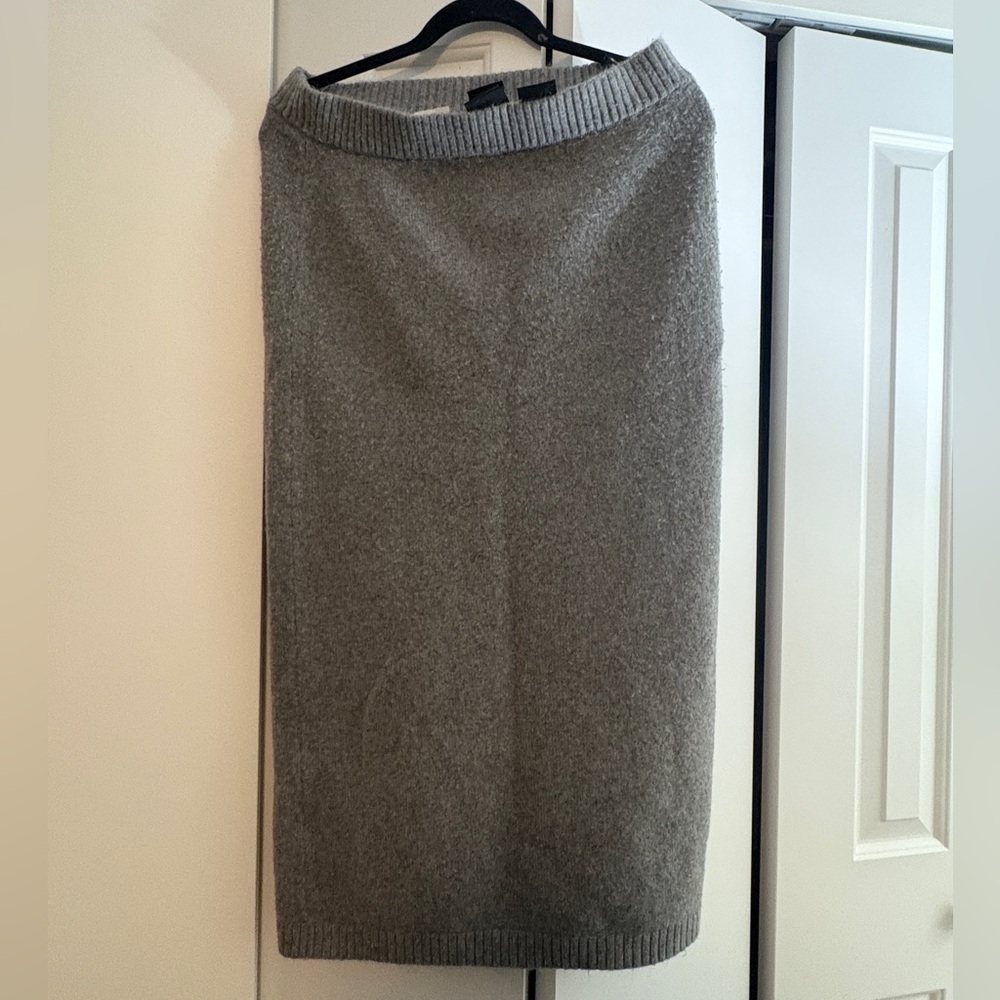 H&M Soft Gray Maxi Skirt